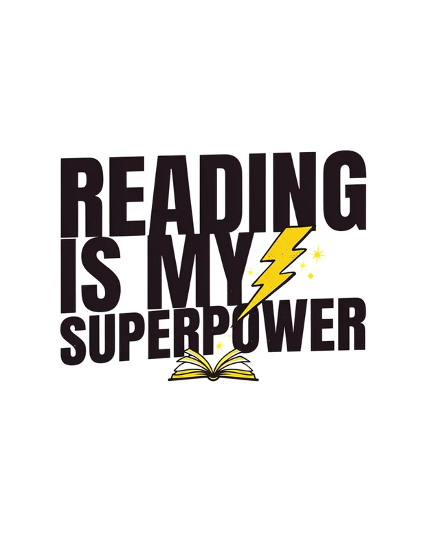 Book Lover t-shirt design idea 1 for print on demand