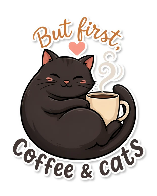 Cat Mom POD design example 5