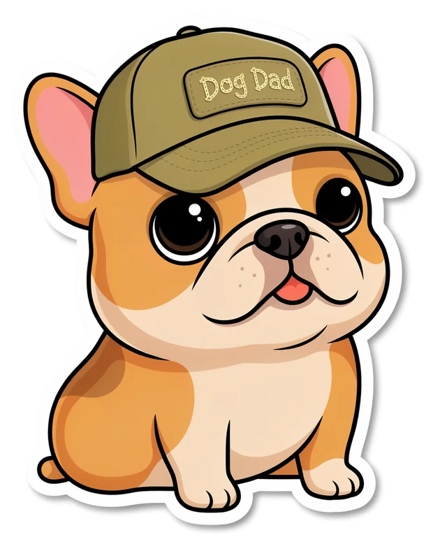 Dog Dad POD design example 3