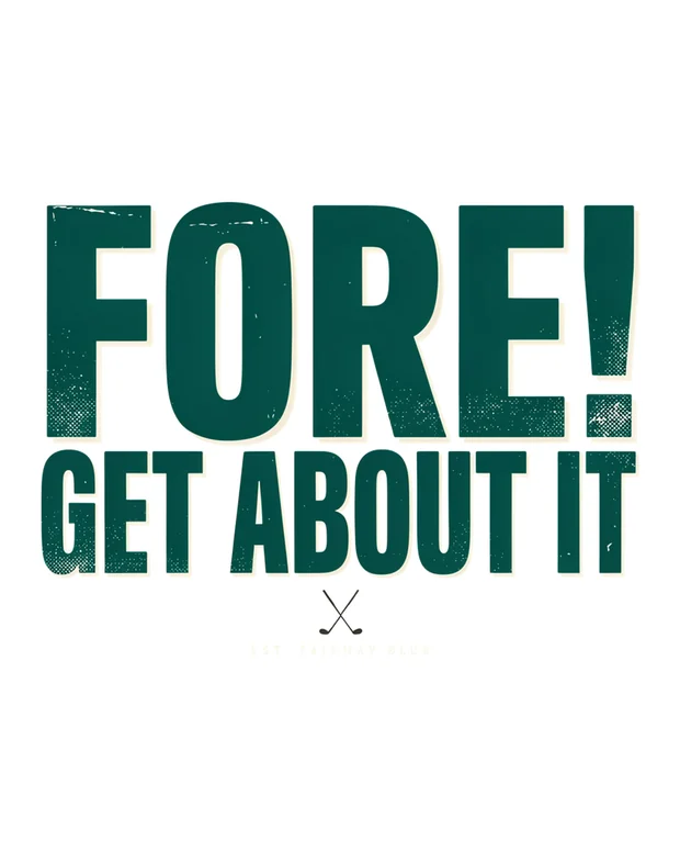 Golf t-shirt design idea 1 for print on demand