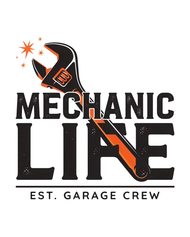 Mechanic t-shirt design idea 1 for print on demand