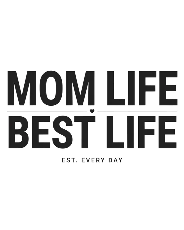 Mom Life t-shirt design idea 1 for print on demand