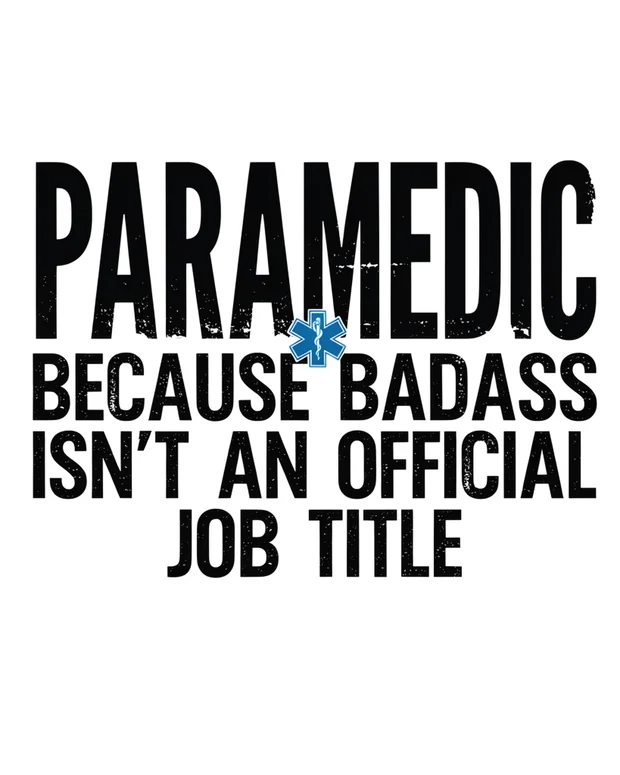 Paramedic t-shirt design idea 1 for print on demand