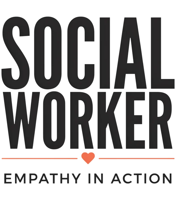 Social Worker t-shirt design idea 1 for print on demand