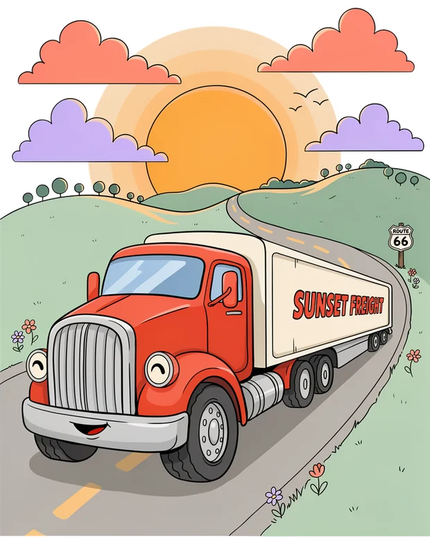 Trucker design idea 2