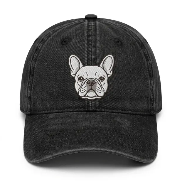 A plain product photo of an embroidered cap