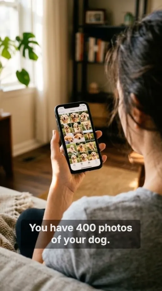 Promo scene: You have 400 photos of your dog